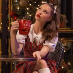 Zoe Colletti Instagram - 🎄⛄️ Santa Baby ⛄️🎄 —————————————- 📸: @saypeachphotography 🤍 thank you 🤍