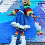 Zoe Colletti Instagram - this is halloween 🎃👻🌈