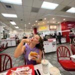 Zoe Colletti Instagram - Can we get the bill? 💗💜💚 In N Out