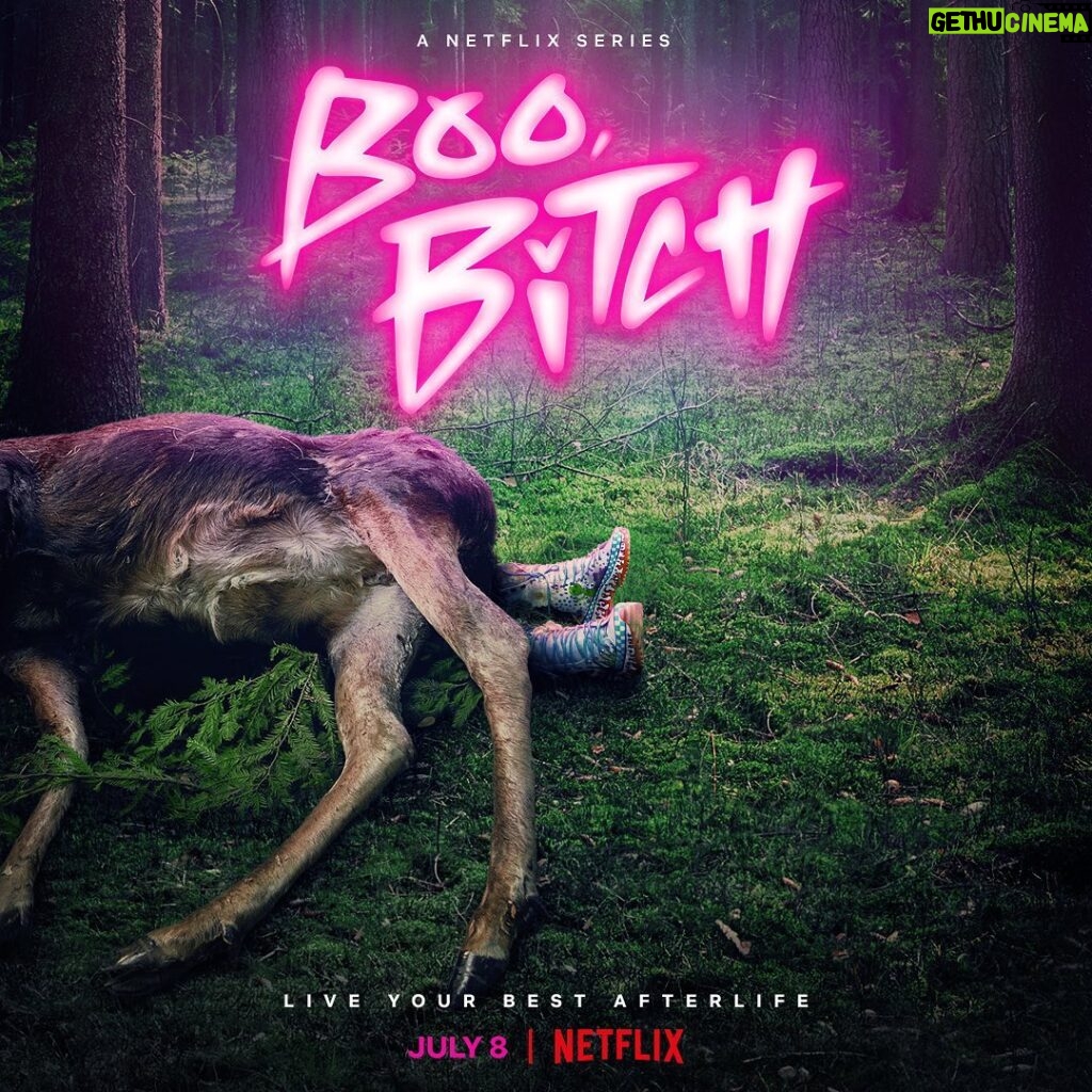 Zoe Colletti Instagram - Live your best afterlife…. Stream Boo Bitch on @netflix July 8th 👻👻