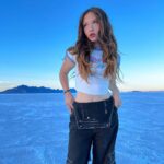 Zoe Colletti Instagram – sweet and salty 😌 Salt Flats, Utah