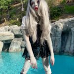 Zoe Colletti Instagram - There’s only 365 days left til’ next Halloween 🎃 👻 #monsterhigh #frankiestein Los Angeles, California