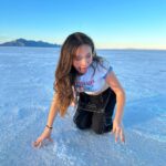 Zoe Colletti Instagram – sweet and salty 😌 Salt Flats, Utah