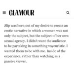 Zoe Lister-Jones Instagram - Wrote a piece for @glamourmag about directing my own sex scenes (comma naked) in #sliptheseries 📷 @jill.greenberg