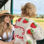 Zoe Sugg Instagram - August moments ✨ I fell a little off the bandwagon of sharing snaps here throughout August as we were filming everyday over on YouTube (there’s a highlight on my profile if you want to catch up with any of these days) 1. Fruit picking with the family (which is much harder to do with a toddler than I anticipated, keeping any berries we managed to find in the carton was near impossible 🫣) 2. Ottie wearing it as a hat because putting berries in it was clearly not what it’s main purpose was… 🤣 3. Tractor ride around the fields 4. Nanny @traceysugg birthday and the cake we baked (Ottie still talks about the fact we made this together which is too cute) 5. A night away just the two of us to @beaverbrook which was just what we needed 🥰 6. The breakfast of my absolute dreams. That bacon is just 👌 7. The most beautiful bath (went into proper stealth mode getting in and out so as not to flash unsuspecting guests walking past below)🫣 8. Bump cuddles! Ottie has become super cuddly recently and I’m loving it. 9. A little outfit of the day that Mark snapped of me 10. Otties first princess dress that she was absolutely besotted with!