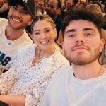 Zoe Sugg Instagram - Weekly highlights started off strong with a theatre trip & ended abruptly with some kind of flu 🥲 so not as much to share this week as photos from my bed wouldn’t have been so fun! 🤞🏼 it shifts soon!! 1. New little @arketofficial combo for Spring 2. Park trips 3. Went to see 2:22 A Ghost Story & was honestly SO impressed. I often forget that plays are a thing in the west end as a musicals fan but it’s made me want to book more! What plays have you seen recently that you loved? 4. Went with @markyyferris & @alfiedeyes ♥️ 5. Ottie new favourite thing is to bang around on the keyboard! 6. Sneak peek at something exciting coming later in the year that I had a meeting for 👀 7. Pjs in the playroom ♥️ Hope you’ve had a lovely week 🙌🏼