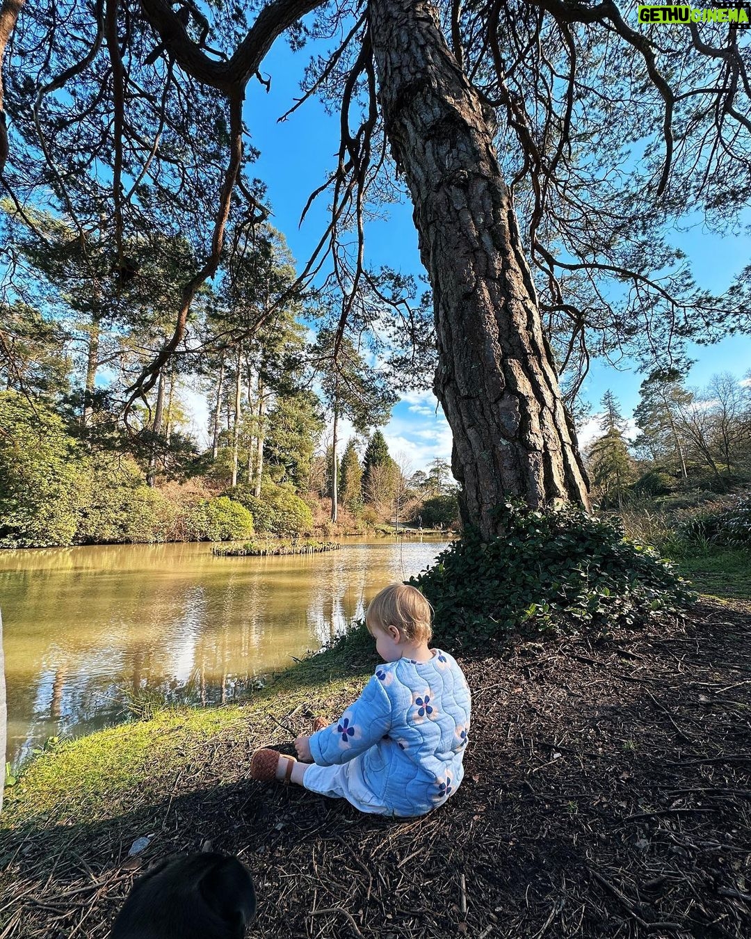 Zoe Sugg Instagram - Week 16 of the year! (How have we already done 16 weeks of 2023 😱) 1. New hair day featuring Otties current favourite toys that go everywhere with her. Firmly in her peppa pig era. 2. Can’t tell you how much joy it brings me to visit Mums and sit and do puzzles at the kitchen table whilst having a catch up ✨ puzzles are underrated. 3. Muddy walks 4. Splashing in all the puddles! Cream outfits was a bad idea… 5. Double rainbow 🌈🌈 6. Still thinking about these spicy beans from @flourpotbakery with Pops 7. Her new baby was my childhood nightmare but she is very fond of E.T 🥴 8. Little trip to @leonardsleegardens - spot the Ottie! 9. Family 🥰 10. Sitting down to admire the scenery! Such a beaut place! Hope you’ve had a lovely week! What are some of the things you got up to?