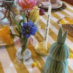 Zoe Sugg Instagram - A little run down of yesterday because I got some very cute snaps 🐰 We had all the family round and did a roast & epic egg hunt (you can watch my new YouTube video to see the prep) Just had one of those afternoons where I felt so lucky & grateful to have such amazing family (especially for Ottie, she’s always in her absolute element having everyone around her & seeing her little face light up all day just made me want to cry with happiness) 1. Obviously spent most of our time in the garden, Otties favourite place to be! 2. The table! 3. Genuinely think spring flowers are my favourite 4. My favourite moment all day was turning around to see Ottie surrounded by all her aunties and uncles who she NEVER stops talking about when they’re not here & loves so much! One day she will realise just how lucky she is to have them all ♥️ 5. Dinner! (No, that’s not my fork… haha) 6. Reading her Easter Peppa Pig book with Auntie Pops 7. All the desserts courtesy of @amandadeyes @traceysugg & @diannebuswell - we’ve got a salted caramel cheese cake, a banana & hot cross bun sticky toffee cake & an Easter bunny cake!! 8. Obsessed with Nanny’s glasses! 9. The eggs for the hunt! 10. Ottie doing her egg hunt! 🥲
