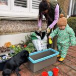 Zoe Sugg Instagram – This weeks camera roll highlights are some of my favourite. Lots of lovely memories made ✨
1. Ottie likes hiding under the tablecloth once she’s finished her meals 🥰
2. Gorgeous Mother’s Day flowers from @alfiedeyes & Ottie ♥️
3. Planting flowers in O’s playhouse pots with Nana @traceysugg & Nala
4. Birthday team lunch with @dani_cox3 at @tutto.uk which was DELICIOUS! I already want to go back
5. They brought out a chocolate truffle with a candle for us at the end of the meal which was sweet, although by this point we were absolutely stuffed! 🤪
6. Date night with @alfiedeyes at the cinema to see Louis Tomlinsons new film! We really enjoyed it!
7. Breakfast at @oeuf.cafe, always an absolute joy!!
8. Post breakfast stroll along the seafront in gale force winds!
9. The pretty sequins @bw.nails used on my nails (see previous post)
10. Having a bit of a green moment and loved this co-ord from @mango
Hope you’ve also had a lovely week ✨