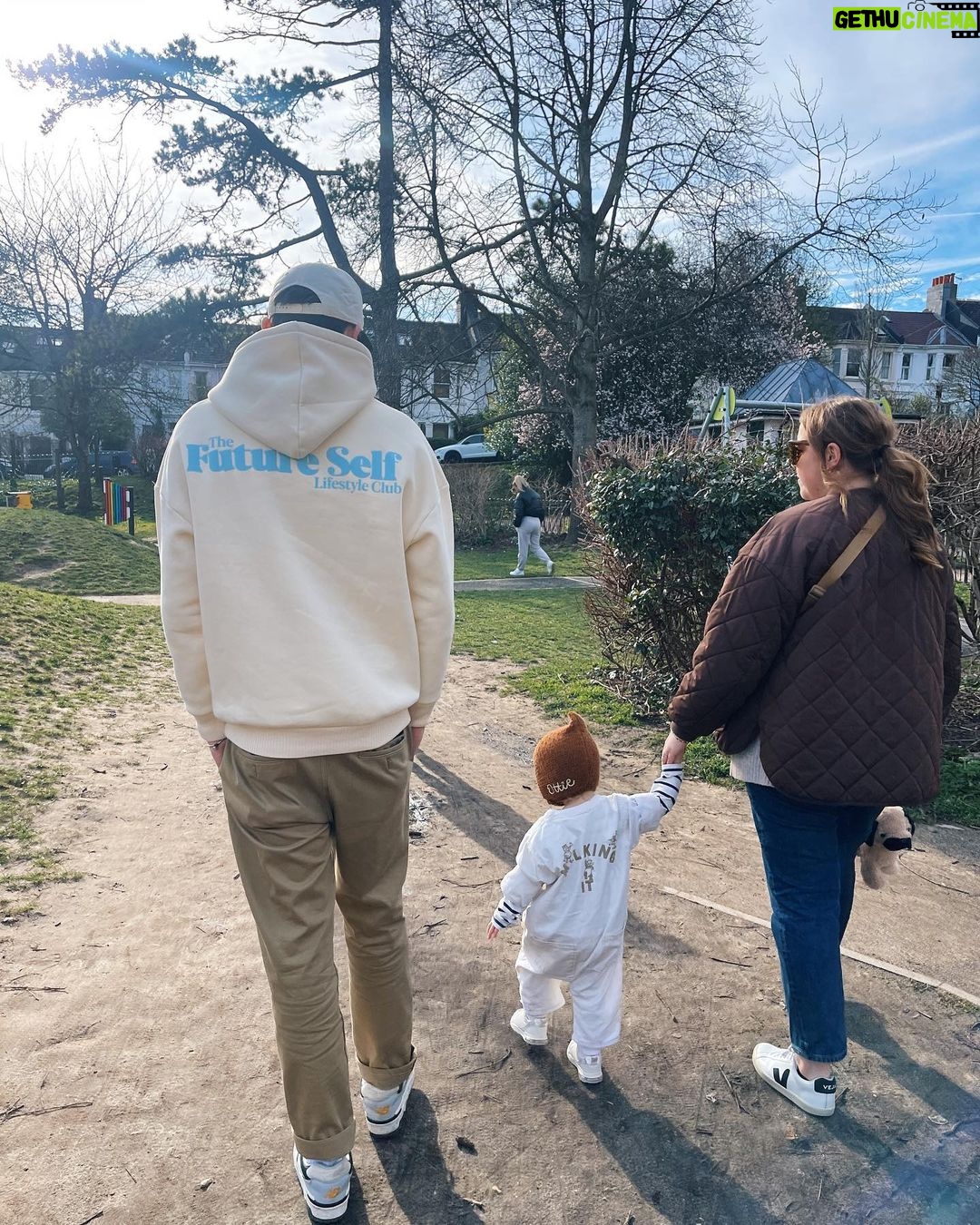 Zoe Sugg Instagram - Last weeks highlights in my camera roll ✨ it was a really lovely, chilled week & although the weather wasn’t really on our side for most of it, we found lots to do! I felt very present with Ottie this week and I enjoyed it so much. Really trying to soak in this age as she is such a little sponge at the moment. She randomly started counting to 10 over the last couple of days out of nowhere (I always count the stairs when we go up and down them so she was obviously taking it in all that time). I feel like more than ever I need to really enrich her days which is both intimidating & exciting! (I also need to cut out the swearing 😅) 1. My favourite Ottie outfit of the week. All @zarakids except the hat which is @hm_kids which she wants to wear every time we go anywhere! 2. Aquarium Joy! 3. Trapped in a shark cage with uncle @seanelliottoc 4. White strawberries in @marksandspencer 👀 5. The sun appeared one afternoon so we raced to a park! 6. Making music with her dog (this is glued to her most days, she loves it) 7. Celebrated Gigi’s 2nd birthday at @maddiechester house at the weekend! The sweaty hair & red cheeks are a give away of how much fun Ottie had! 8. I genuinely think Ottie thought she was meeting actual Peppa Pig at this point 😂 9. Books in bed before O wakes up! (A rare moment fyi) 10. A spot of painting on her outdoor easel 💕 How was your week & what did your swear words change into? I’m trying to get into the habit or using other words, but I’m struggling to think of some 😂 I also never realised how often I swear until I know I need to stop doing it!!! 🫣