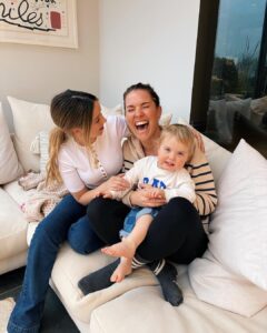 Zoe Sugg Instagram - Moments that made me happy this week ✨ 1. A rare photo of mum & dad @alfiedeyes 2. Family Sunday celebrating a belated burns night 3. Ottie in a basket (this was her favourite game that evening) 4. O’s post bath curls 🥰 5. Terrys chocolate orange with mini eggs in it (DELISH) 6. Catch ups with @daveerasmus1 7. New nails & Nala cuddles 8. Catch ups with @thekatiepix 9. The moment I said it looked like Ottie was our child 😂 What were some of the things (big and small) that made you happy this past week?