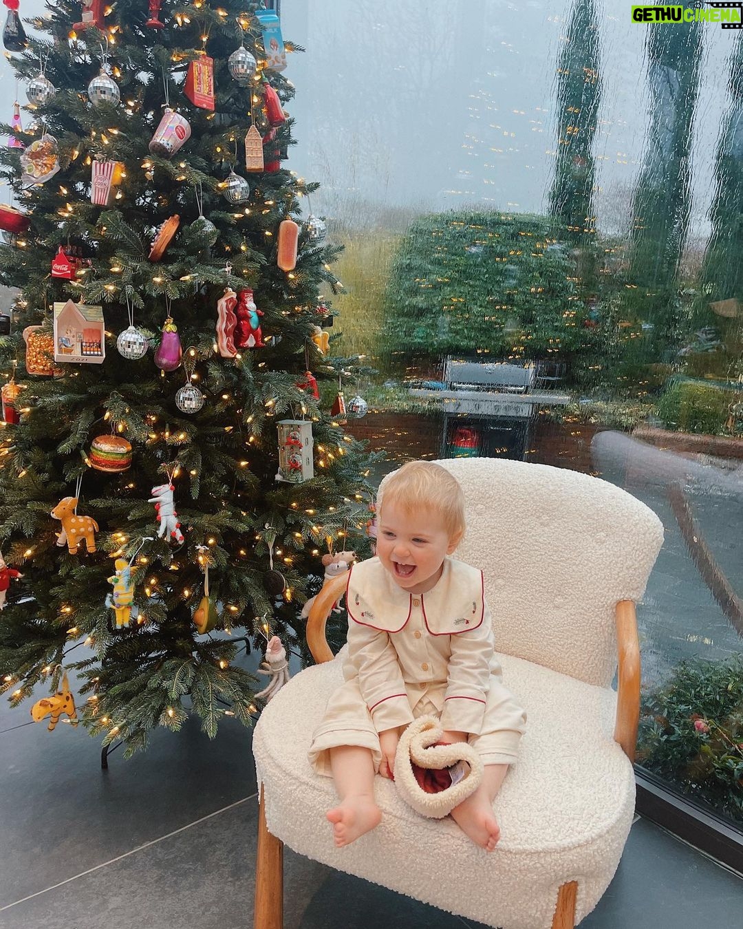 Zoe Sugg - 401.1K Likes - Just spreading some festive cheer with these photos of Ottie that I took the other day in her adorable Christmas pjs. She’s such a little character and it’s so lovely to see. Hope you’ve enjoyed seeing a little more of her in vlogmas over the past couple of weeks 🥰
