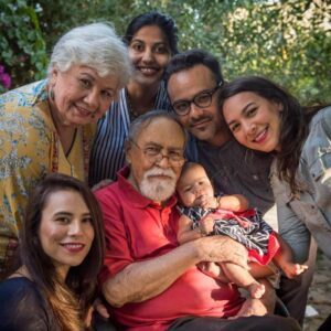 Zoe Viccaji Instagram - Happy father’s day daddy!! The best father that any of us could have wished for. He taught me that good intentions and truth are the key to keeping it real. I still hold many of his qualities as my standard to live up to, and  hope that I can carry forward the same for my children. On a side note.. I will never forget the sticker inside his cupboard: “Avenge your self, live long enough to be a problem for your children!” If only we had just a few more years x❤️