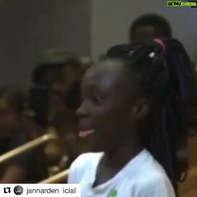 Zoie Palmer Instagram - This bright, brave and articulate young lady, may she see a better future. And may all of us be a part of making it better.