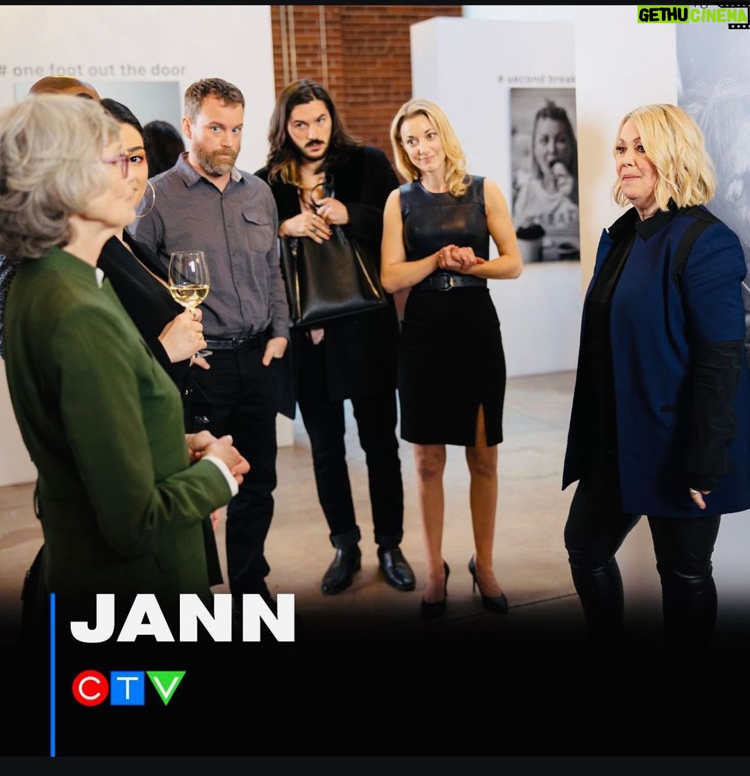 Zoie Palmer Instagram - Tonight’s the night we all stand around awkwardly and pretend nothing at all awkward is happening. You know, how you do. At 7pm on @ctv #jannonctv @janncreators @ctv_pr