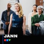 Zoie Palmer Instagram - Sometimes you get all dressed up and ready to look shocked and confused about something. What could it be??? Next ep of JANN on @ctv Monday at 7pm @janncreators @ctv_pr