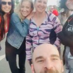 Zoie Palmer Instagram - Last night in Derry with my cousins Danielle, Karl, Kara and sis Tracey… an amusement fair and a sunset walk home. A beautiful trip home with my beautiful fam. #tillnexttime ❤️ Waterside, Derry