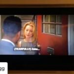 Zoie Palmer Instagram - Well this is fun, Leslie Jones @lesdogggg doing some commentary on one of my scenes in SPIRAL with @chrisrock #spiral @saw 😂