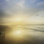 Zoie Palmer Instagram - Thank-you to @crindlestables for a most incredible day on a sunset horseback riding trek along the beach 🇮🇪 And a big thank-you to “Captain” the horse, who took very good care of this novice rider. Donegal, Ireland