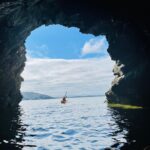 Zoie Palmer Instagram - When you head out to the ocean to go kayaking in some caves with some of the best, funniest, kindest, gang around and they also happen to be your family, it’s just about the best day ever. ❤️🇮🇪 Fort Dunree