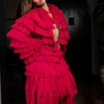 Zulay Henao Instagram - We love you Papi @mrkevinconnolly 🖤🖤 Happy girls, Happy Life Happy Valentine’s a Day Guys- I hope good sweet love found it’s way to you… but also… the secret is, it is you! You are, we are all the creators. Photographer @cinava_photography Makeup by @mebeaute Styled by @simonasacchitella Crustacean Beverly Hills California