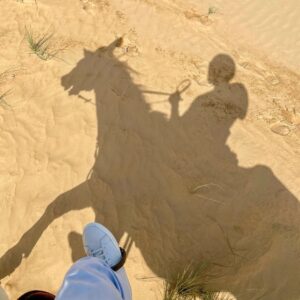 ali ajeena Instagram - Wandering around the desert