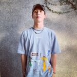 popping ed Instagram - ☀️🙌🏽📷 把握美好的陽光拍個～ 再忙再累還是要記得給自己一個微笑💙 Thx @stayreal.ig #basquiat #jeanmichelbasquiat #stayreal #PoppingED #田一德 #liferecords