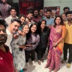 sathya sai krishnan Instagram - Lal salam with ps team🤍👑 #cinema #movie #sathyam #sathyampopcorn #lalsalam #thalaivar #rajini #superstar #superstarrajinikanth #friends #love #friendslikefamily #team #enjoy #fun #teamouting #celebrities #actresses Sathyam Cinemas