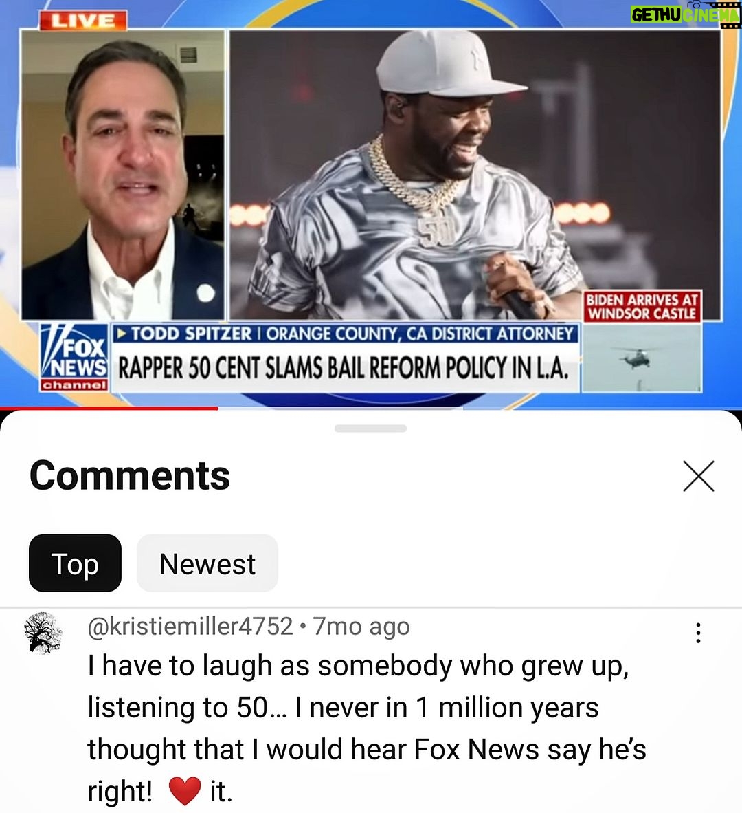 50 Cent Instagram - I just be saying what people are afraid to say. 🤷🏽♂️@bransoncognac @lecheminduroi