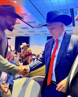 50 Cent Instagram - Look Houston is different the important people around here go to the Rodeo. If you don’t go 🤷🏽‍♂️you’re not important ! @bransoncognac @lecheminduroi