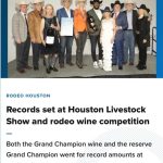 50 Cent Instagram – The Wine auction set new records last night, 💣BOOM💨HTown vibes Good energy, food and people. @bransoncognac @lecheminduroi @rodeohouston