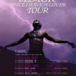 6LACK Instagram - busy til summer— had to get some games in & tell Nova to guard the house SIHAL EUROPE, starts in 2 days 💐 limited tickets available (link in bio)
