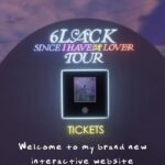 6LACK Instagram - SIHAL world💡 on my new website you can get a custom love letter, order merch, tour tix & more 💐 6lack.com — link in bio