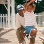 6LACK Instagram - raising kids in this (crazy) world feels overwhelming sometimes, but it’s also cool to know that i have a hand in shaping the next generation. i’m always a little hesitant to share the things i care the most about, cz i don’t wanna have to hurt folks 😀🔪 but these words might help someone, one day. be patient with yourself and patient with these kids. they’ll do the rest. dad talk with @billboard @catrisej