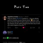 6LACK Instagram - “Outside” (Cait’s Version) out now 🖤 Link in bio