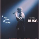 6LACK Instagram - expect the unexpected 💐 “It was you all along” tour with @russ & @melii pre-sale tomorrow— all tickets go up on Friday which city will I see you in? Los Angeles, California