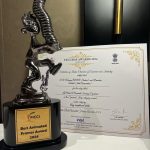 A. R. Rahman Instagram - One more award for “lemusk” 🔥#ficciframes2024 EPI @lemuskxperience @_akt_ @srghvn #intel Mumbai, Maharashtra