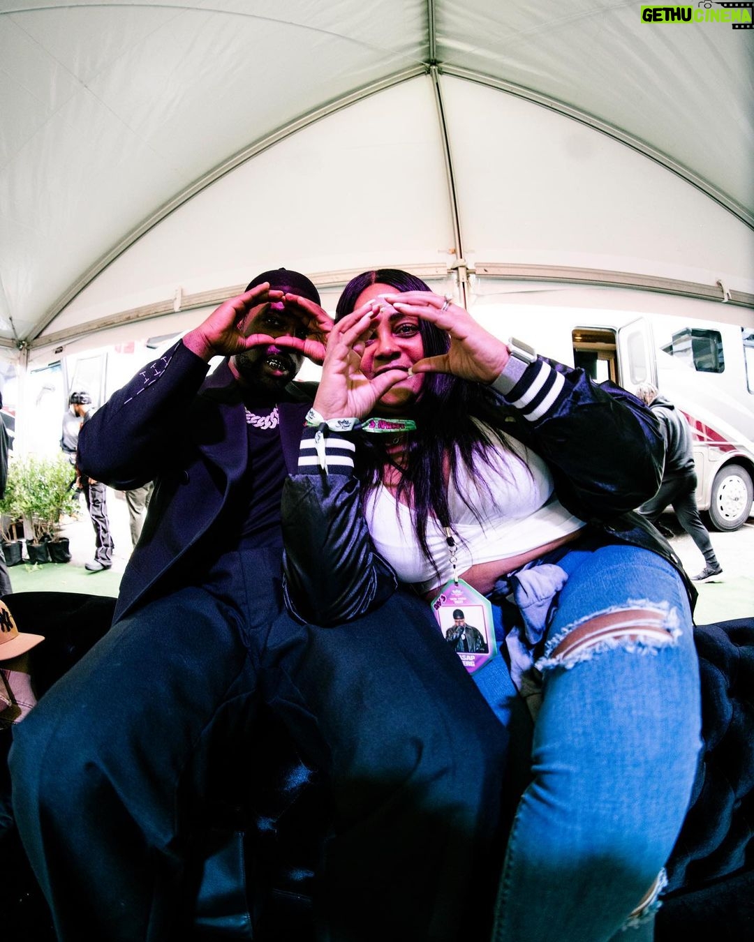 A$AP Ferg Instagram - Dressed up for a funeral cuz I came to put them under @rollingloud killed it today !!! See y’all again soon! Love all of u!!!!