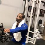 A$AP Ferg Instagram - After a great workout w the crew gotta shake off the limbs 🕺🏽