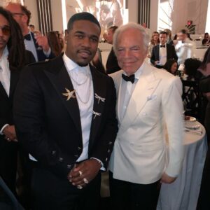A$AP Ferg Instagram - Ralph has been a huge inspiration to me forever. When it comes to building your own world and pushing lifestyle he is the lord of it. We both represent rags to richies , style and elegance. From the Bronx to Harlem stand up! Thanks @ralphlauren for inviting me to dinner & seeing the new woman’s collection. Shout outs to the whole Ralph team.