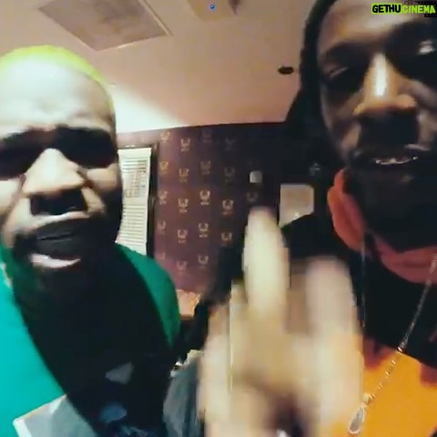 A$AP Ferg Instagram - me and my brother @joeybadass ringing off after the show #floorseatstour #cypher #freestyle