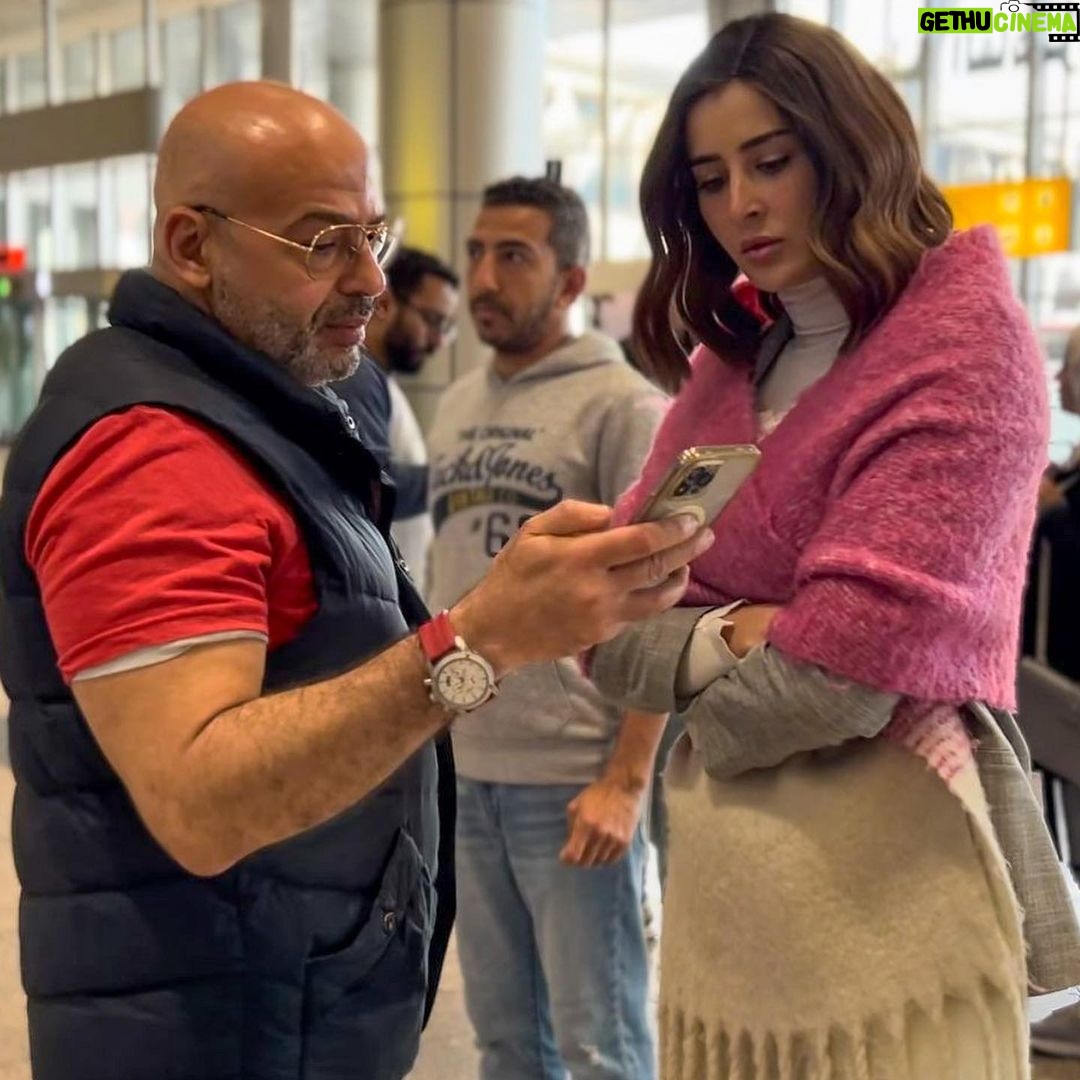 Aïcha Ben Ahmed Instagram - #مذكرات_زوج #behindthescenes ❤️ #عائشة_بن_احمد #actress #shoot #رمضان2023 📷 @ahmedmoses.ph