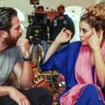 Aïcha Ben Ahmed Instagram - You know what I mean 🤪 @omar.el.shenawy #theaffair #shahid #aichabenahmed #omarelshenawy #النزوة #عائشة_بن_احمد #عمر_الشناوي #behindthescene #behindthescenes