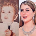 Aïcha Ben Ahmed Instagram - ديما مزبهلة #childhood #childphotography #beforeandafter #actress #عائشة_بن_احمد #عائشه_بن_أحمد