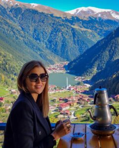 Aïcha Ben Ahmed Instagram - The art of god ♥️ #uzungöl #beautifuldestinations #actress #aichabenahmed #nature #naturelovers #عائشة_بن_احمد Uzungöl