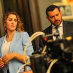 Aïcha Ben Ahmed Instagram – Ibrahim & Zeina 
@amryoussefofficial 
#behindthescenes #وعد_إبليس #عمرو_يوسف #عائشة_بن_احمد #شاهدvip #soon