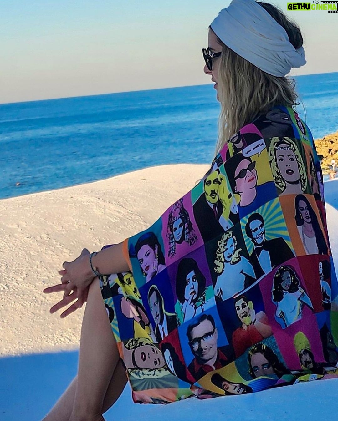 Aïcha Ben Ahmed Instagram - محلاها ريحة البلاد ♥️ #تونس #عائشة_بن_احمد #tunisia #summervibes #sea #bluesky Plage Ras Jbal