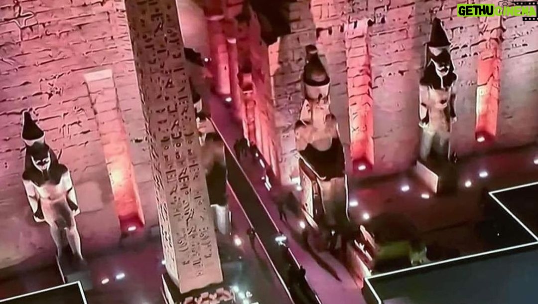 Aïcha Ben Ahmed Instagram - What a wonderful moment 🤩 #sphinxavenue #luxor #الاقصر #طريق_الكباش #مصر