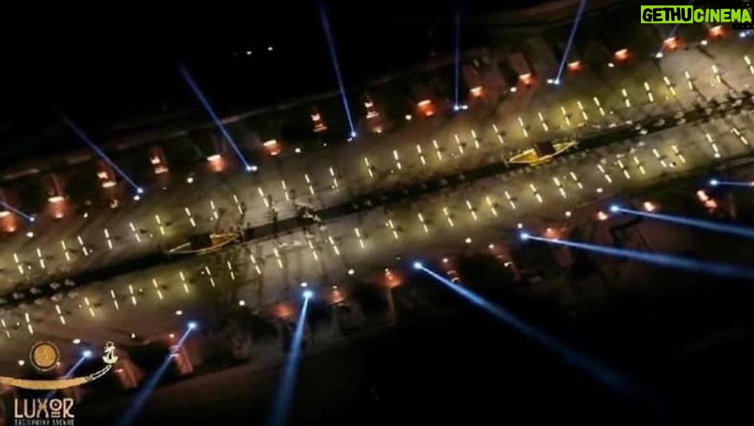 Aïcha Ben Ahmed Instagram - What a wonderful moment 🤩 #sphinxavenue #luxor #الاقصر #طريق_الكباش #مصر