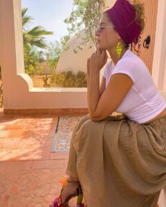 Aïcha Ben Ahmed Instagram - In my wonderful island ❤️ #djerbaladouce🌴🌴🌴☀️☀️☀️ #djerba Dar jannet _ دار جنّات
